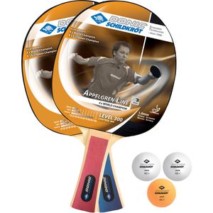 Produktbild für Tischtennisschläger Donic-Schildkröt Level 300, 5-teiliges Set