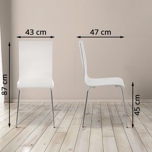 Produktbild für Besucherstuhl CLP Pepe, 181054402