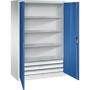 Produktbild für Werkzeugschrank CP-Möbel 8932-503, aus Metall, grau / blau