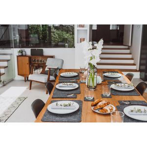 Produktbild für Platzset Miqio waschbar, aus Filz