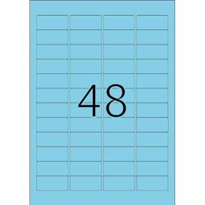Produktbild für Universaletiketten Herma 4547, Special, blau