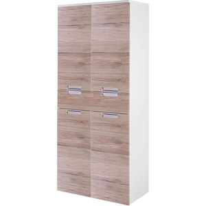 Produktbild für Bad-Hängeschrank Schildmeyer Mars 700863, eiche / weiß