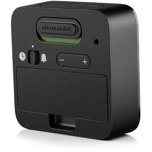 Produktbild für Wecker Braun BC08B DCF schwarz, digital