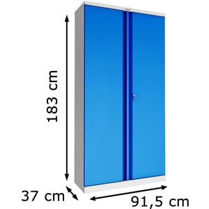 Produktbild für Aktenschrank Phoenix SCL1891GBK, Metall, zerlegt