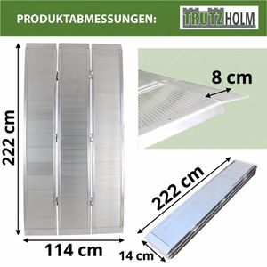 Produktbild für Auffahrrampe Dreibreit by Trutzholm 39062, 1 Stück