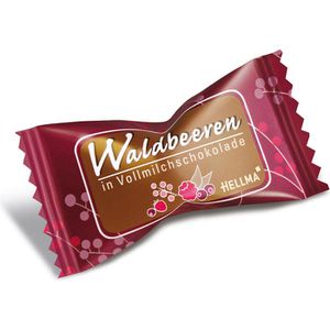 Produktbild für Schokobonbons Hellma Waldbeere