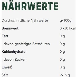 Produktbild für Salz Fuchs Meersalz, Gourmet Qualität, im Nachfüllbeutel