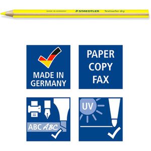 Produktbild für Trockenmarker Staedtler Textsurfer 128 64-1, gelb