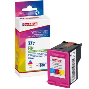 Produktbild für Tinte Edding EDD-337 für HP 301XL, CH564EE