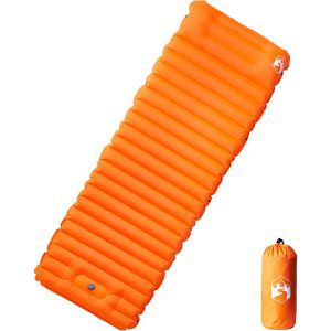 Produktbild für Isomatte vidaXL 4007119, orange, aufblasbar