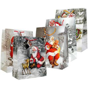Geschenktüte Böttcher-AG Weihnachtsmänner