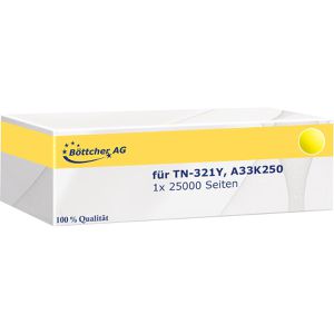 Produktbild für Toner Böttcher-AG für Konica-Minolta, TN-321Y