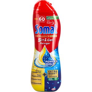 Produktbild für Spülmaschinengel Somat Excellence 5in1 Power &amp; Perls