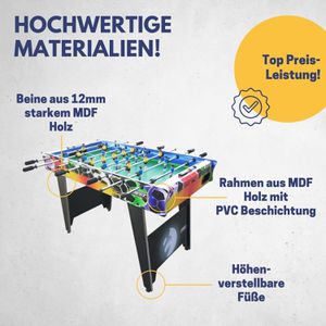 Produktbild für Tischkicker Best-Sporting Kickertisch World of Soccer