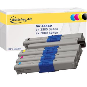 Toner Böttcher-AG für Oki 44469 Multipack