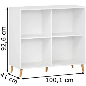 Produktbild für Aktenregal Möbelpartner Serie 500, aus Holz