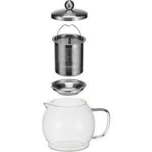 Produktbild für Tee-Kanne Böttcher-AG Glas / Edelstahl