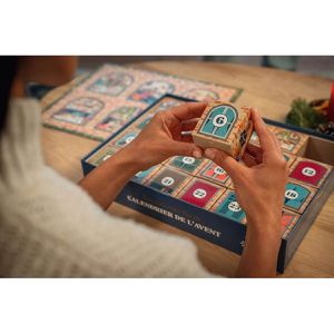 Produktbild für Adventskalender Ravensburger 12002014 Puzzle Christmas at Home