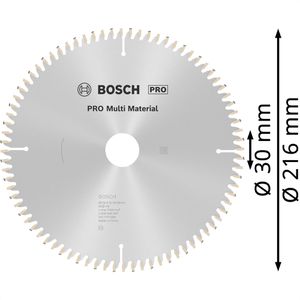 Produktbild für Kreissägeblatt Bosch PRO Multi Material 2608640447