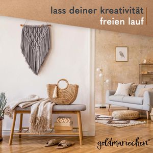Produktbild für Makramee-Garn goldmariechen Premium