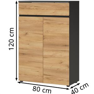 Produktbild für Aktenschrank Germania Lissabon, 4265-549 aus Holz