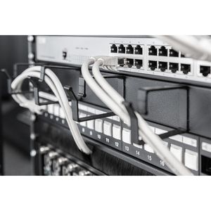 Produktbild für Rangierpanel Digitus DN-97602, Metall, schwarz