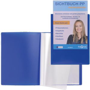 Produktbild für Sichtbuch Pagna 21011-07 Office, aus PP, A4