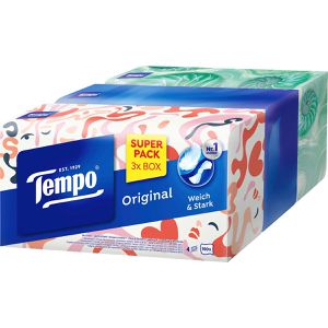 Produktbild für Taschentücher Tempo Original weich &amp; stark, Trio Box