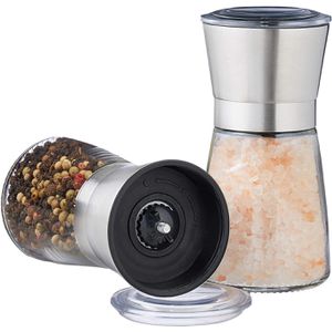 Gewürzmühle Relaxdays 10023278, Höhe 13 cm, 2 Stück