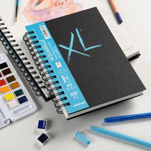 Produktbild für Aquarellpapier Canson XL Aquarelle, Buch, A5