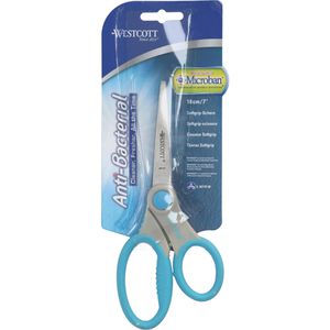 Produktbild für Büroschere Westcott Microban Softgrip, mit Softgrip