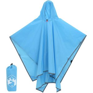 Regenponcho vidaXL 4004198, Länge 116 cm, wiederverwendbar