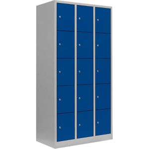 Schließfachschrank Lüllmann 520531, blau