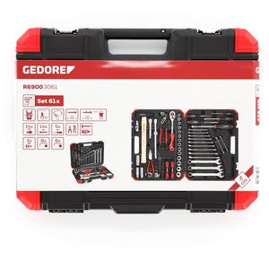 Produktbild für Werkzeugkoffer GEDORE-Red Steckschlüssel R69003061