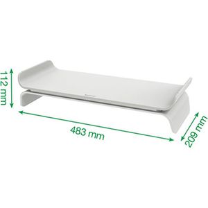 Produktbild für Monitorständer Leitz Ergo, 65040085 Kunststoff