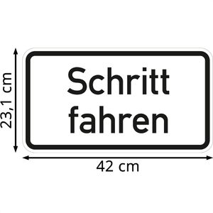 Produktbild für Verkehrsschild SafetyMarking StVO zugelassen