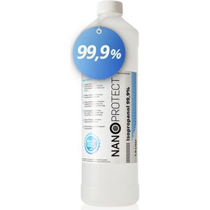 Nanoprotect Isopropanol 99,9%, Isopropylalkohol, Alkoholreiniger, Fettlöser, 1 Liter