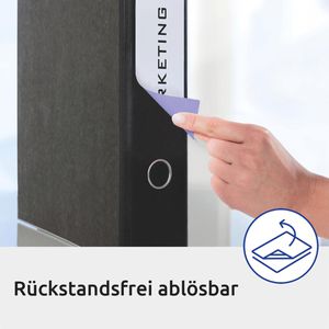 Produktbild für Rückenschilder Zweckform L4761REV-20, weiß