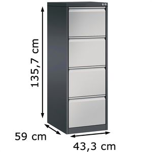 Produktbild für Hängeregisterschrank CP-Möbel Acurado C2000