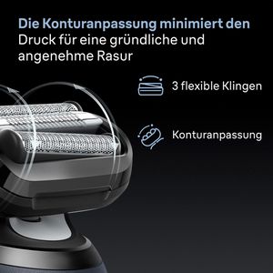 Produktbild für Elektrorasierer Braun Series 6, 62-S7650cc, silber