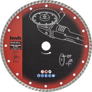 Produktbild für Trennscheibe kwb Cut-Fix Red-Line 797840, Bohrungs-Ø 22,23 mm
