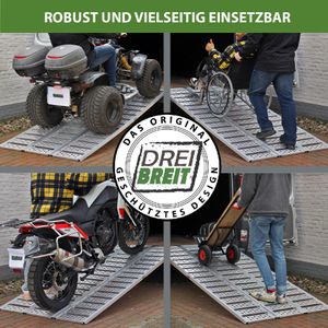 Produktbild für Auffahrrampe Dreibreit by Trutzholm 21426, 1 Stück