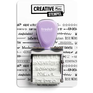 Produktbild für Motivstempel Trodat Creative Mini Bullet Journal, aus Metall