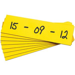 Produktbild für Magnetband Eichner 9218-04036 Lagerschild, gelb