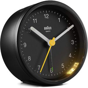 Produktbild für Wecker Braun BC12B schwarz, analog