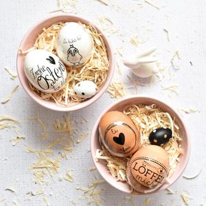 Produktbild für Sticker Heitmann-Eierfarben Ei love you