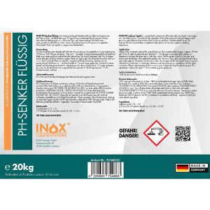 Produktbild für PH-Minus INOX 90188220, 4,9 % Schwefelsäure, flüssig