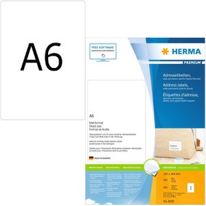Produktbild für Adressetiketten Herma 8689 Premium, weiß