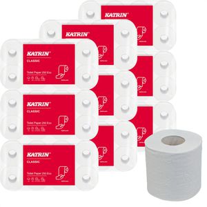 Toilettenpapier Katrin Classic Toilet 250 ECO, 11841