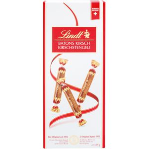 Produktbild für Pralinen Lindt Batons Kirschstengeli, 16 Stück